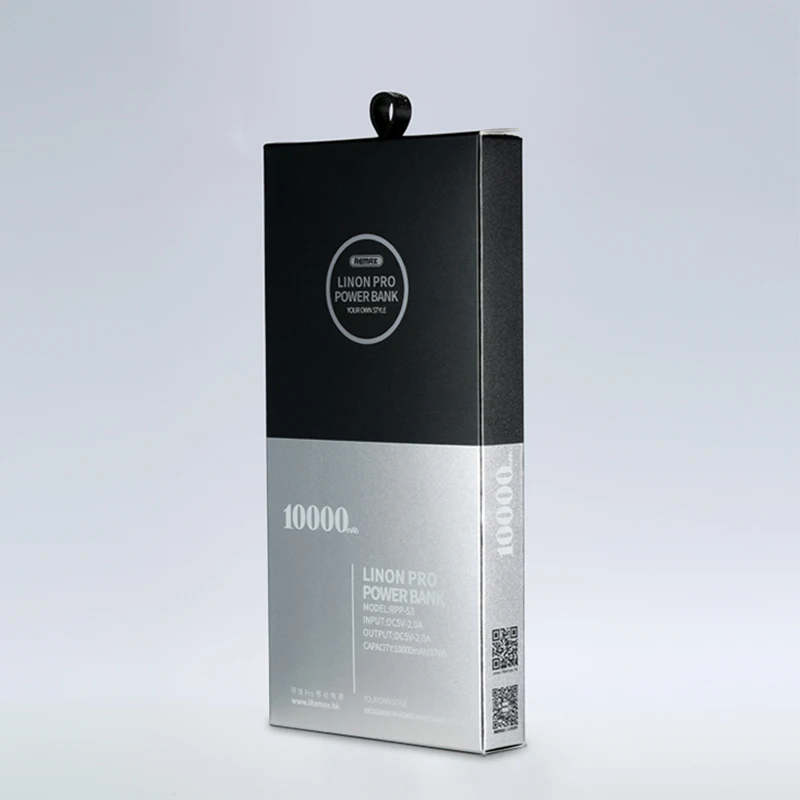 Remax RPP 53 Powerbank 10000 мАч Dual USB внешний аккумулятор 18650 для Iphone se Xiaomi redmi 4x портативная