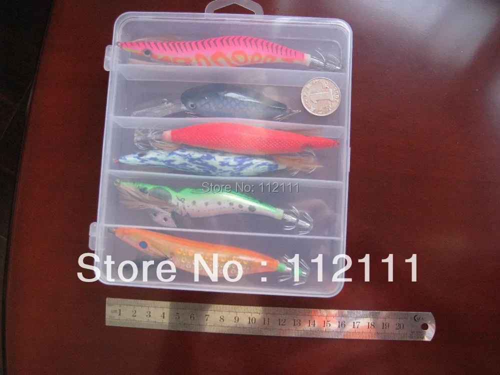 3 коробка для рыболовных снастей рыболовная крючок кальмаров Спиннер приманка