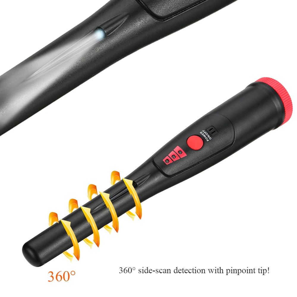 Подземный металлоискатель Pinpointer детектор золота Кладоискатель зуммер вибрация