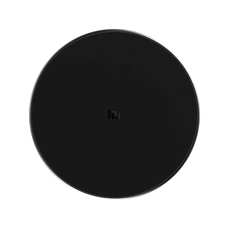 Оригинальное Беспроводное зарядное устройство Xiaomi QI 10 Вт быстрая Беспроводная зарядная док-станция для iPhone X XR XS Max 8 samsung S9 S8 Note 9