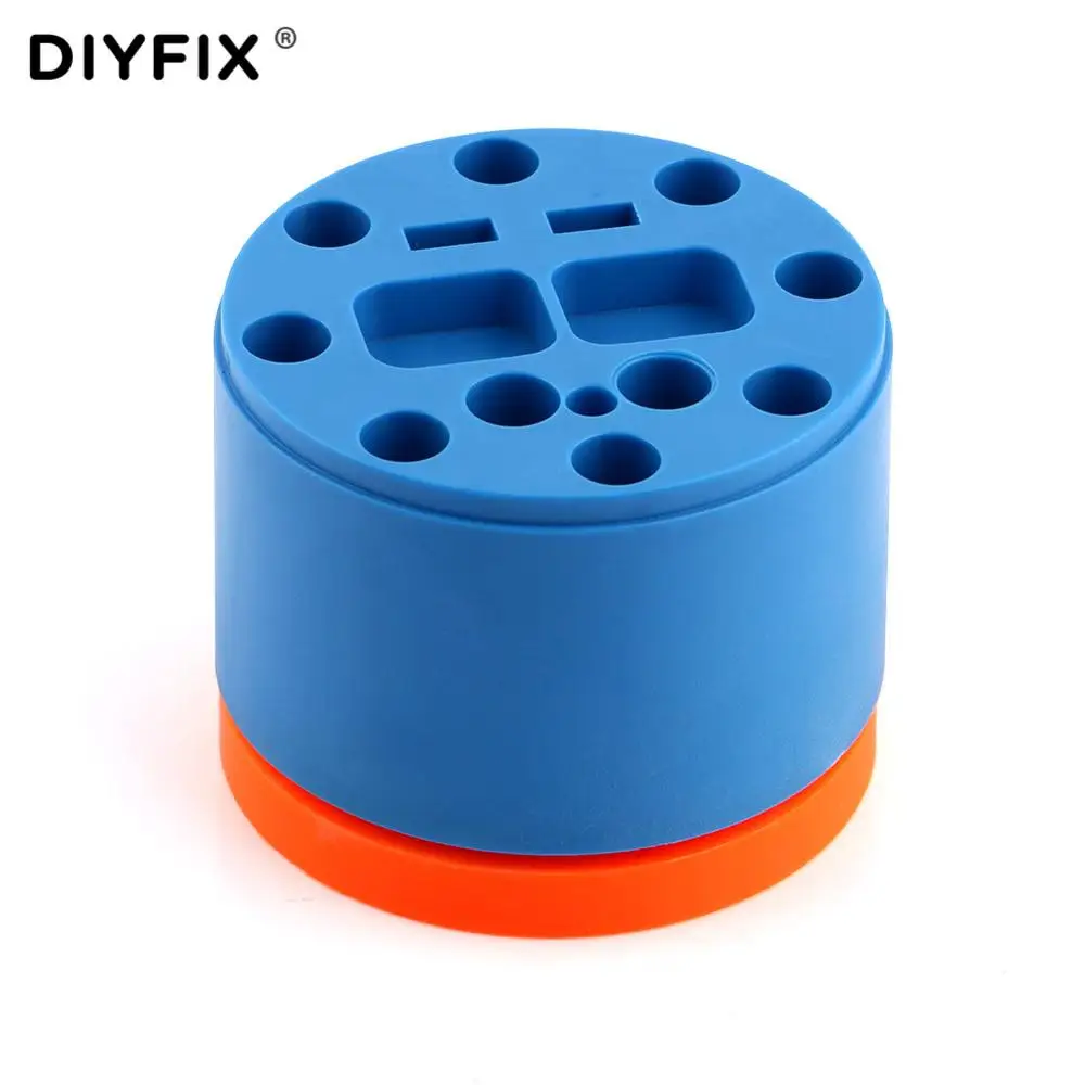 DIYFIX Mini 360 Вращающаяся Магнитная отвертка ящик для хранения настольная стойка