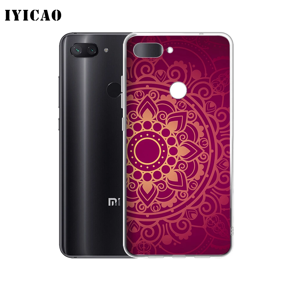 IYICAO мандала цветок Мягкий силиконовый чехол для телефона для Xiaomi Redmi 4A 5A 6A Note 7 6 5 Pro Plus Redmi 4X 5A Prime чехол