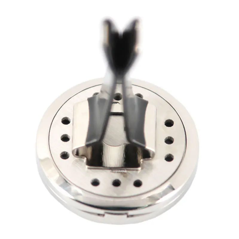 

Flower 30mm Diffuser 316 Stainless Steel Car Aroma Locket Essential Oil Car Diffuser Locket Free 50Pcs Felt Pads