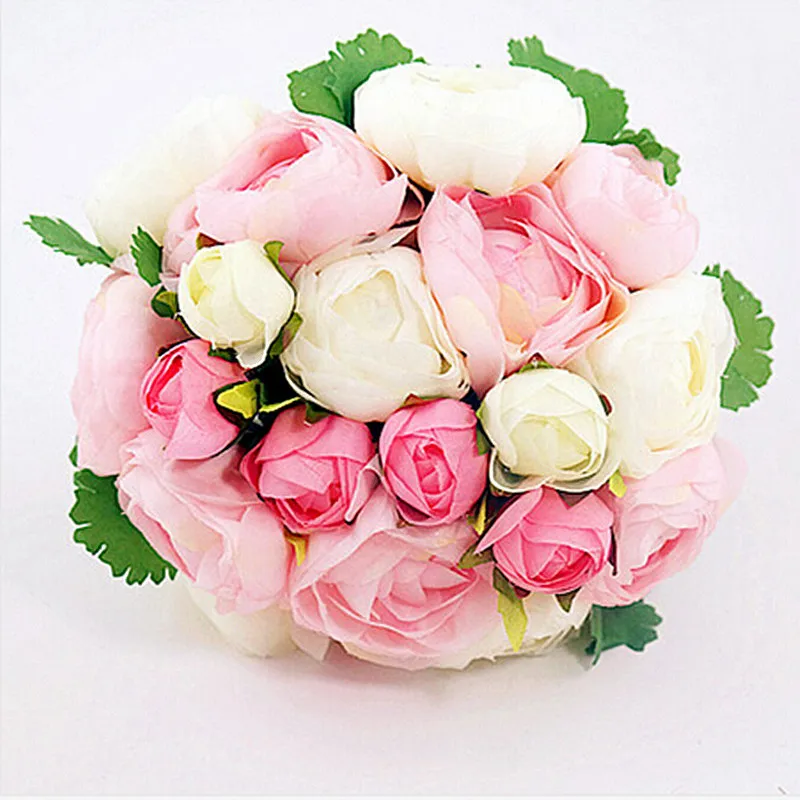 (20 головок/бутон) Новинка 2017 искусственный цветок Камелия романтический