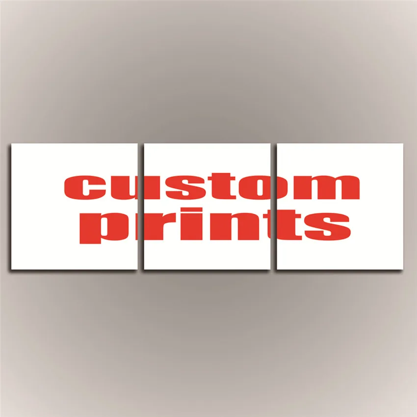 

Custom prints Your Photo,Family Picture,Favorite Image 3Pcs Unframed Custom Print on Canvas Home Decor Unique Gift