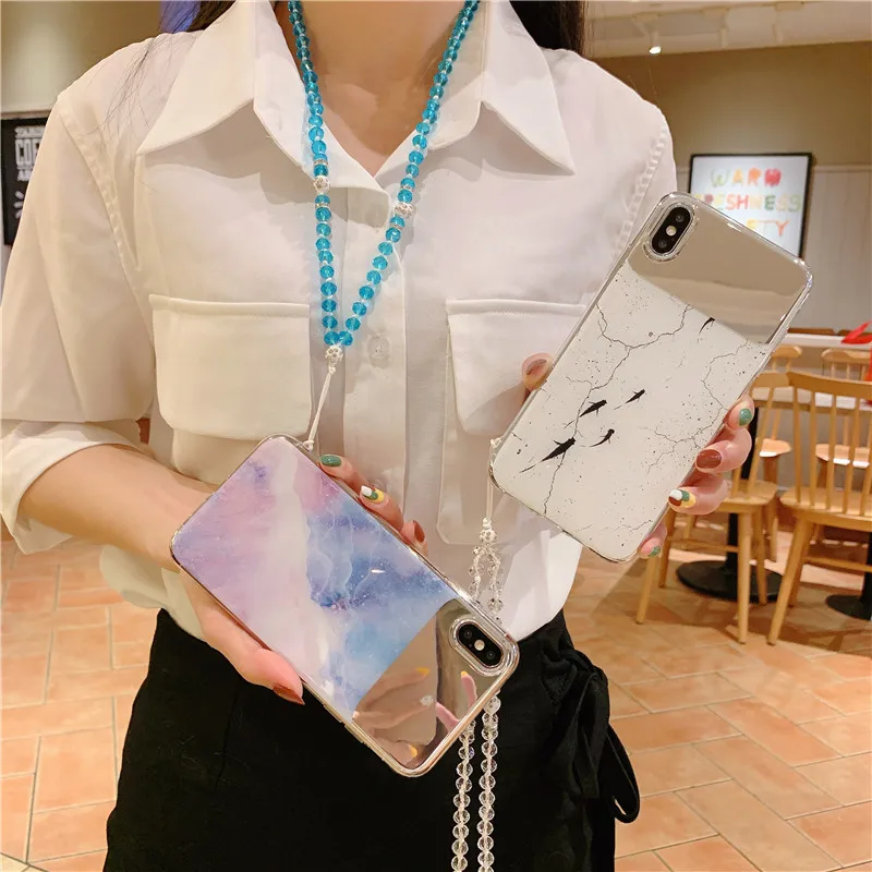 Зеркало для макияжа чехол телефона Oppo Realme 1 2 3 Pro A7 A59 F5 F3 A73 A37 A75 A77 F11 A83 71 найти X A5 R17 R9