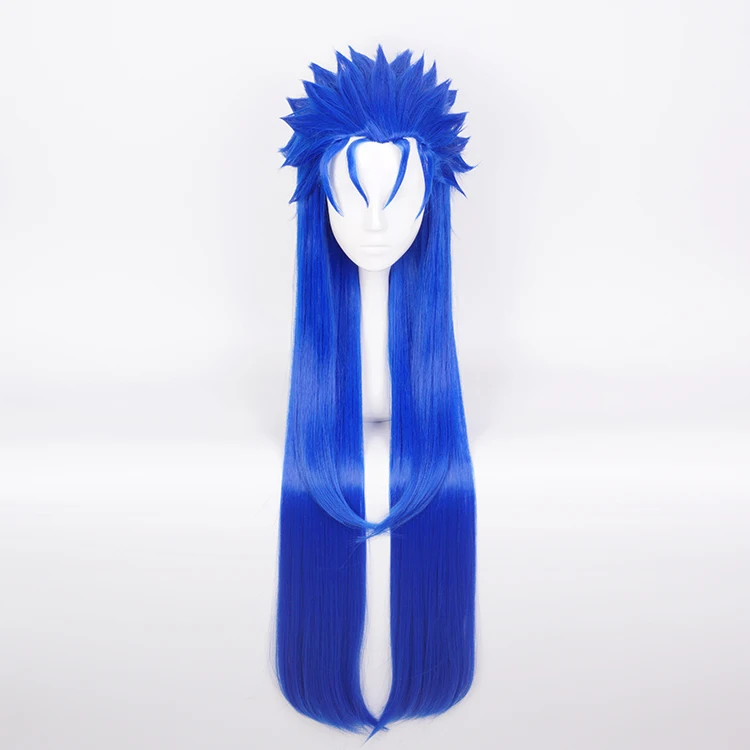 Shumeier Fate/Stay night FGO Cu Chulainn Setanta натуральный длинный прямой синий мужской костюм