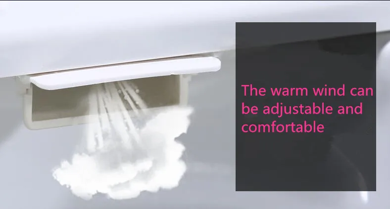 Роскошный удлиненный Интеллектуальный туалет P trap с дистанционным управлением