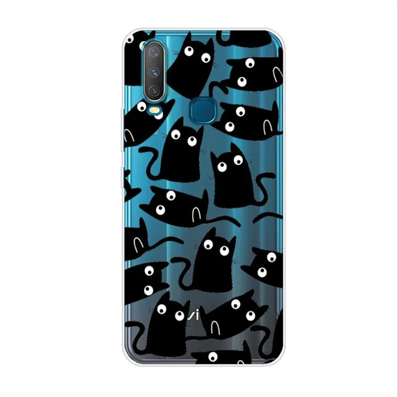 as photo 26 6,35 ''для Vivo Y17 Y15 Y 12 y 3 чехол мягкий TPU чехол для телефона для VIVO Y 17 Y 15 Y 12 y 3 чехол на заднюю панель силиконовый чехол - Цвет: as photo 26