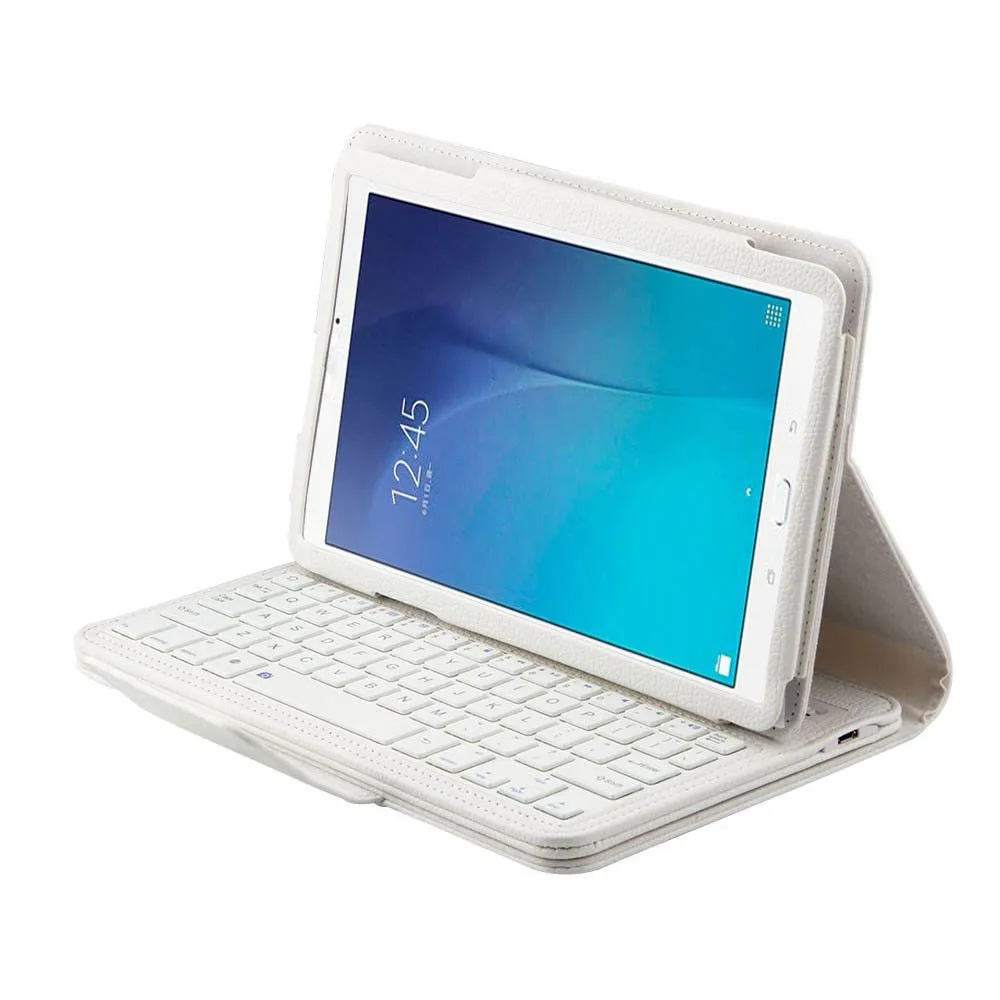 Заводская цена новая кожа флип Беспроводной Bluetooth клавиатура чехол для samsung Galaxy TAB E T560 9,6 дюймов MApr8