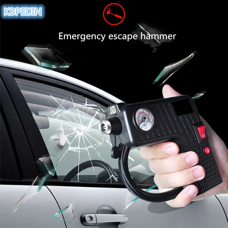 Портативный насос для накачивания шин 12 В светодиодный аварийного светильник Skoda