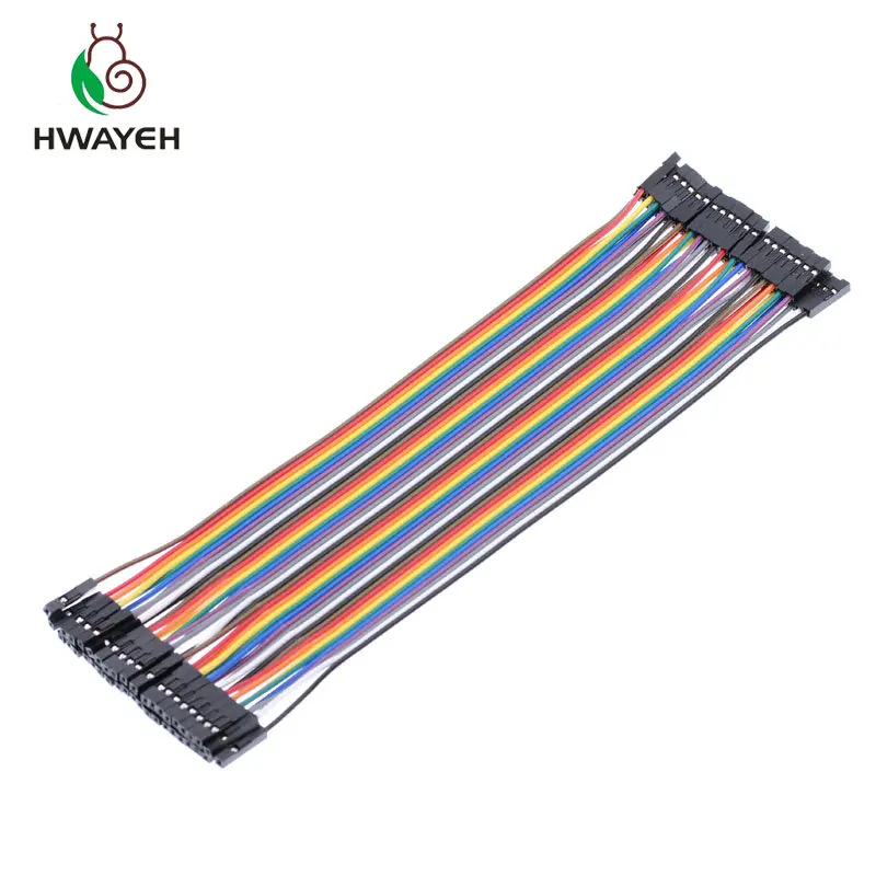 Dupont line 120 шт 20 см мужской+ мужской женский и Женский Соединительный провод Dupont кабель для arduino