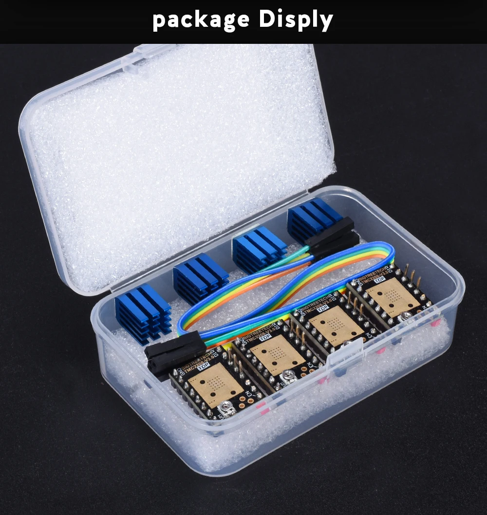 3d принтер шаговый Драйвер TMC2208 v3.0 контроллер двигателя UART режим шаговый драйвер модуль TMC 2208 детали stepstick