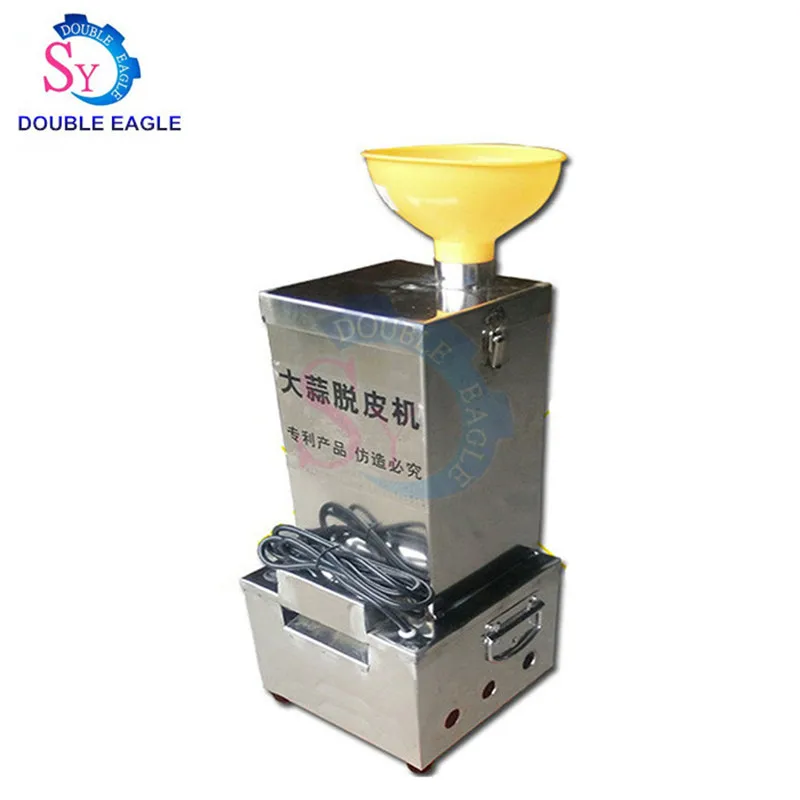

Factory supply cheap small dry garlic skinning hulling peeling peeler stripping machine garlic peel removing machine