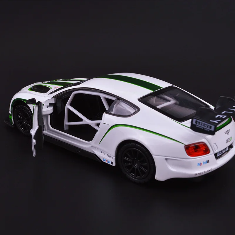 1:32 литая под давлением Модель автомобиля игрушки для Bentley GT с функцией обратной