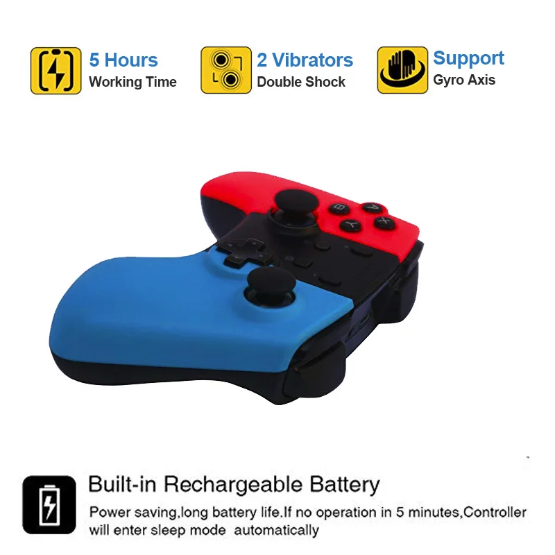 Беспроводной Профессиональный контроллер для консоли Nintendo Switch дистанционный