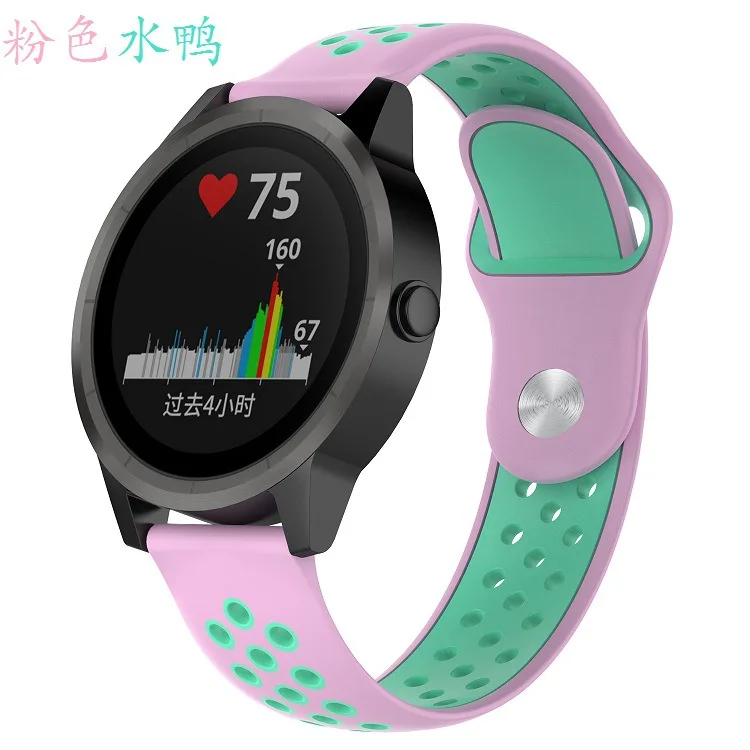 BOX-W дышащая повязка для Garmin VivoActive 3 мягкий силиконовый ремешок Vivoactive Music/Garmin Forerunner