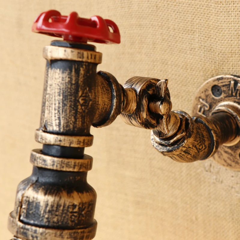 Винтажная промышленная железная настенная лампа Ретро Регулируемый Настенный