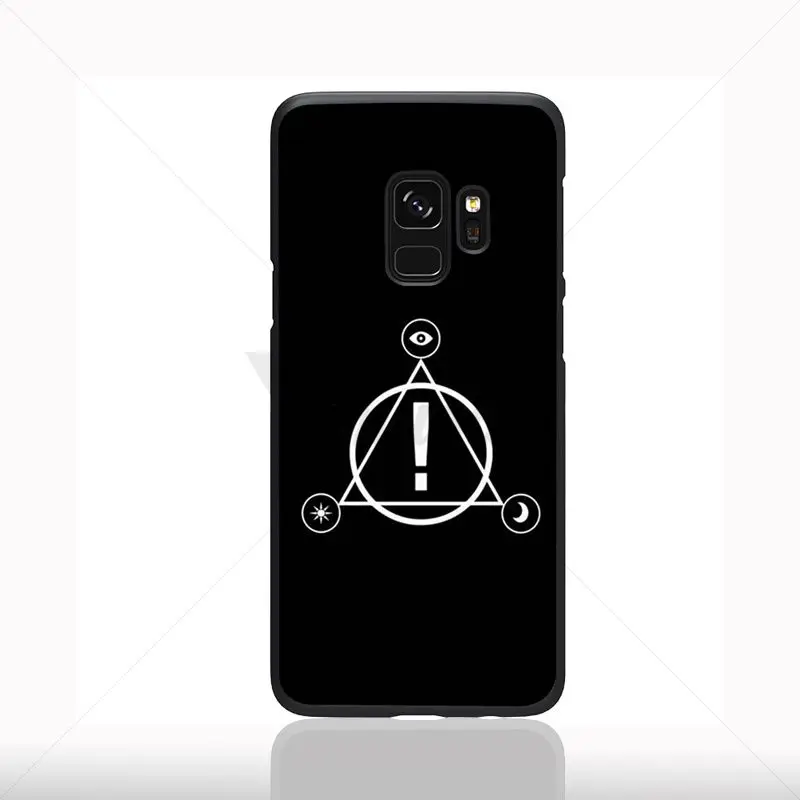 Yinuoda Panic At The Disco мягкий силиконовый черный чехол для телефона samsung Galaxy s9 s8 plus note 8 note9