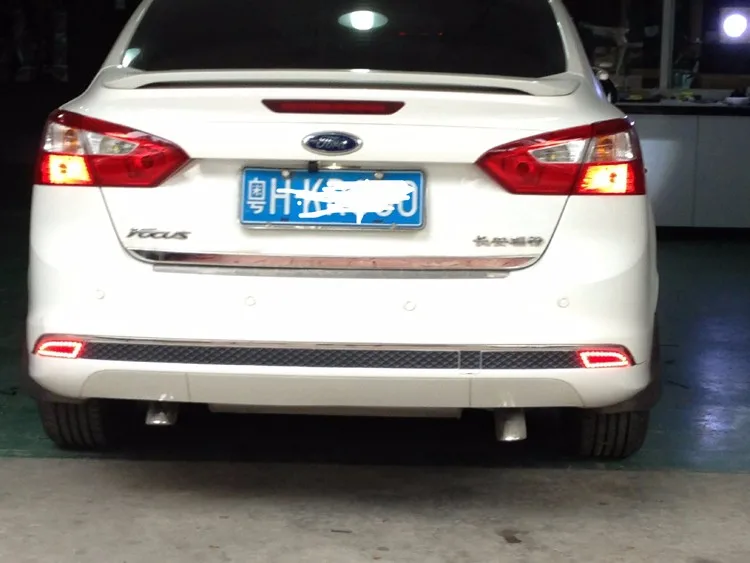 

eOsuns LED running light + brake light + turn signal, rear bumper light for ford focus 2012-15, wireless switch, 3 versions