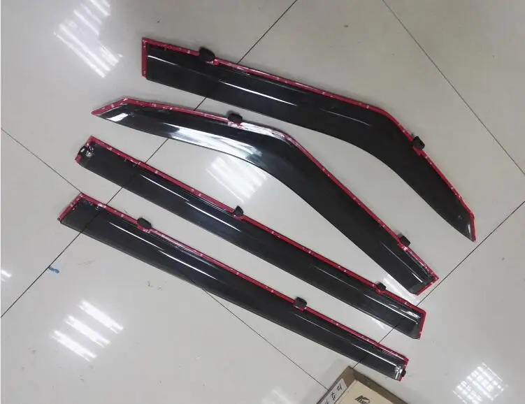 Для Honda ELYSION 2012 2013 Защита от солнца и дождя оконные козырьки крышка планки дефлекторы щит тенты укрытия протектор 4 шт