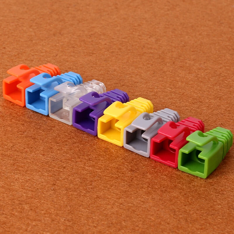 AMPCOM RJ45 Ethernet сетевой кабель снятие натяжения сапоги кабельный разъем охватывает
