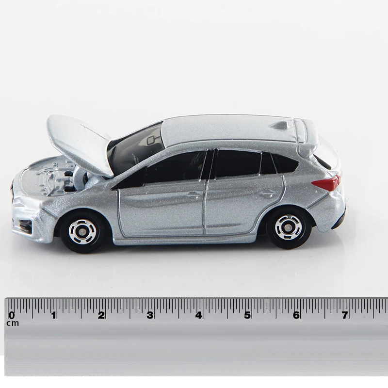 Takara Tomy Tomica 1/63 Subaru Impreza серебристая металлическая литая под давлением модель