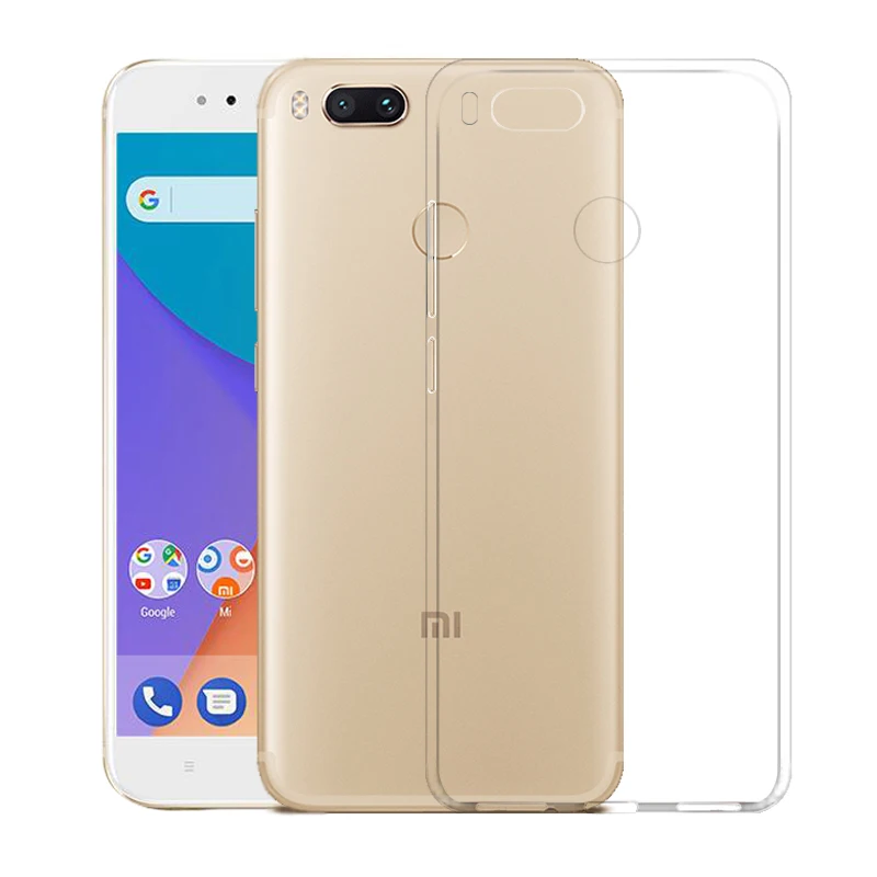 Mi A2 Lite чехол mi силиконовый противоударный мягкий для телефона Xiaomi A1 задняя крышка