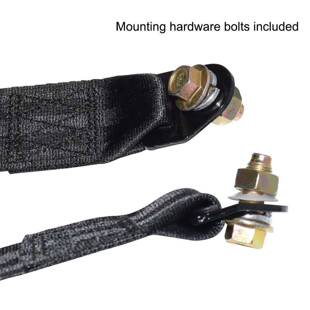 

Universal 4PT 4 Point Sport Racing Style Seat Belt Harness Car Seat Safety Harness With Steel Buckle Black Red Blue