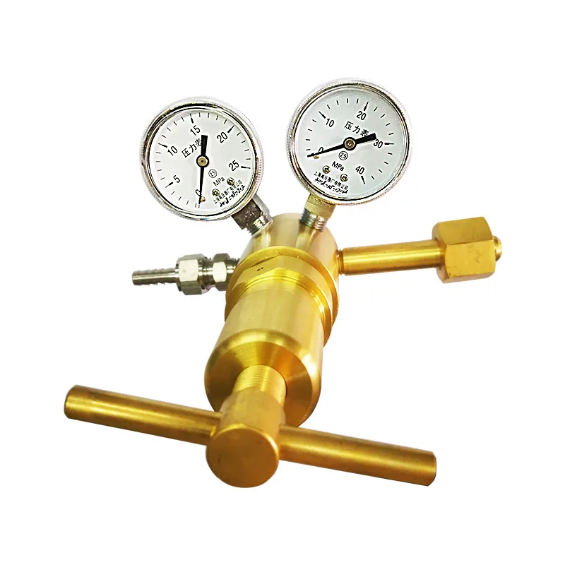 

YQD781 Super High Pressure Nitrogen Pressure Reducer Valve Pressure Gauge 25*40 High Purity Nitrogen