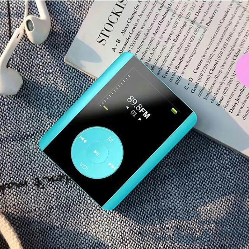 2018 Новая мода мини MP3 музыкальный плеер 8 ГБ 1 &quotЭкран сенсорная кнопка HiFi