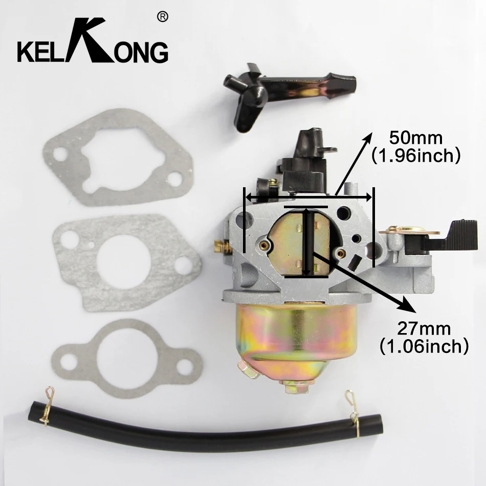 Карбюратор kelkong для 20 мм HONDA GX240 GX270 Carburador Carb W/прокладка замена 16100-ZE2-W71 1616100-ZH9-820 газонокосилка двигатель