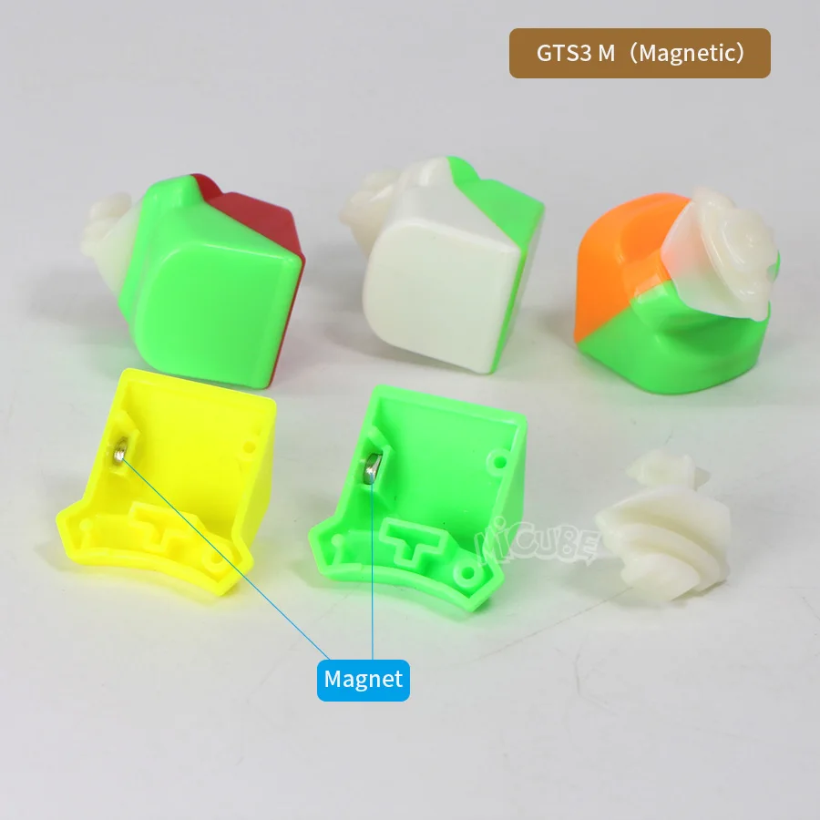 Волшебные кубики Moyu Yuhu Weilong Gts3 м GTS3M Магнитный куб 3X3X3 Neo Cubo Magico 3x3 Скорость куб головоломка GTS 3 M LM игрушки для детей
