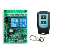 dc 12v 2ch learning code wireless remote control switch system teleswitch receivers and transmitter applicance garage door