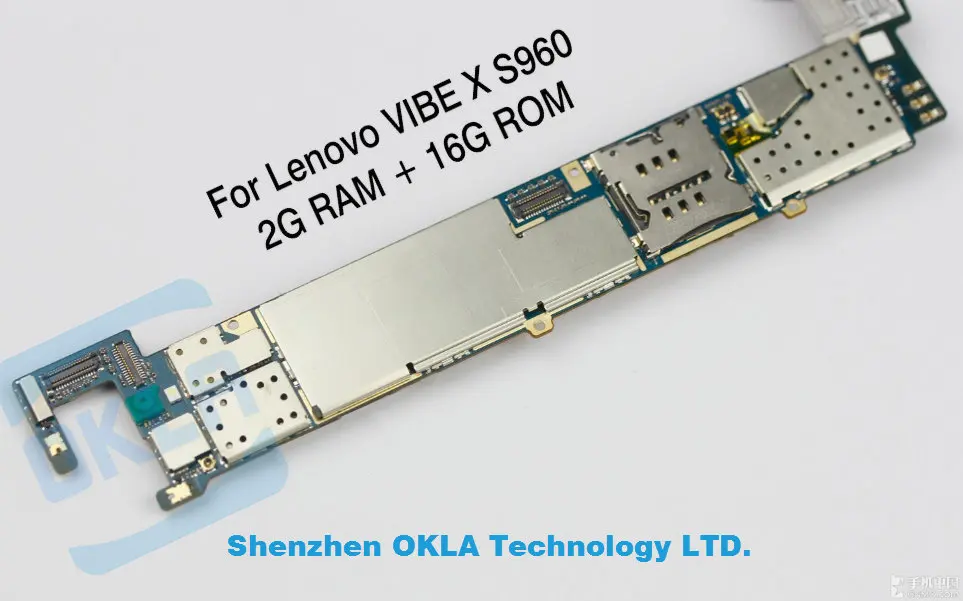 1 шт. оригинальная материнская плата lenovo S960 VIBE X 2 Гб ОЗУ 16 ПЗУ без гибкого кабеля|work