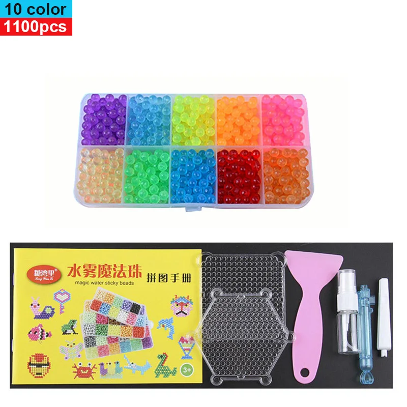 6000 шт DIY Магия Аква-бусины формы в виде животного рукой решений 3D головоломки для детей развивающие Аква-бусины игрушки для детей заклинание пополнить