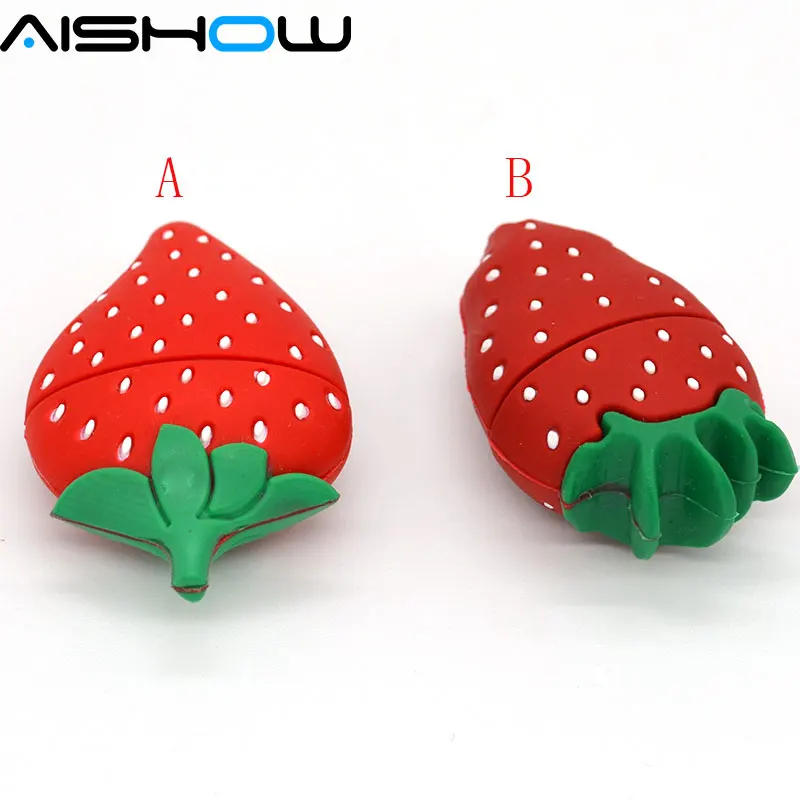 Модель арбуза мультфильм USB флеш накопитель Клубника флэш карты 4gb/8gb/16gb/32gb/64 ГБ