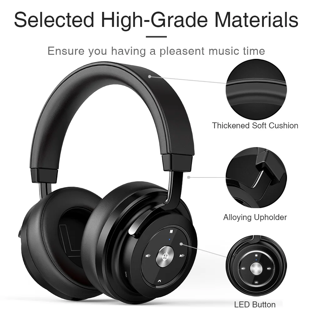 Original Picun Wireless Headphones Bluetooth Headsets Stereo HIFI for a Mobile Phone For Xiaomi Sony | Электроника