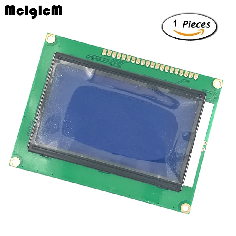 MCIGICM Дисплей модуль Синий Экран Подсветка 5 V ST7920 LCD12864|ЖК-модули| |