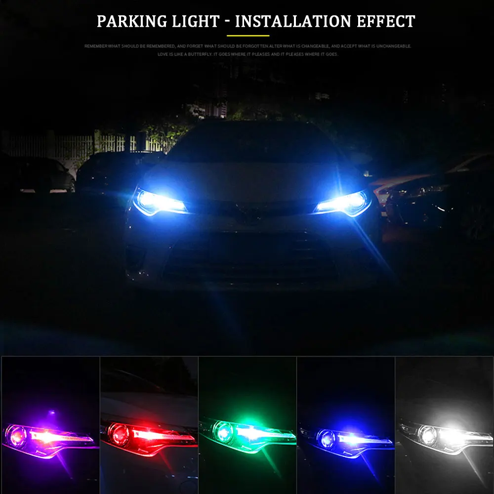 СВЕТОДИОДНЫЙ парковочный светильник W5W для Toyota Auris RAV4 Corolla Yaris Camry 40 50 70 Prius 20 30 Sienna