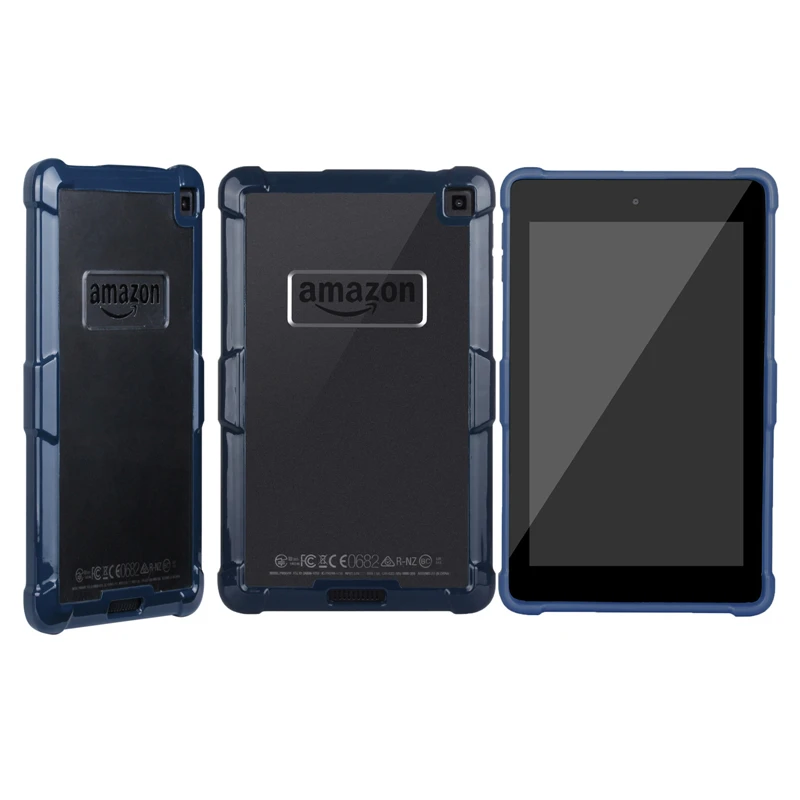 Case For Amazon Kindle Fire HD6 Silicone PC Hard Back Clear E-book Slim Armor Transparent Tablet Cover HD 6 | Компьютеры и офис