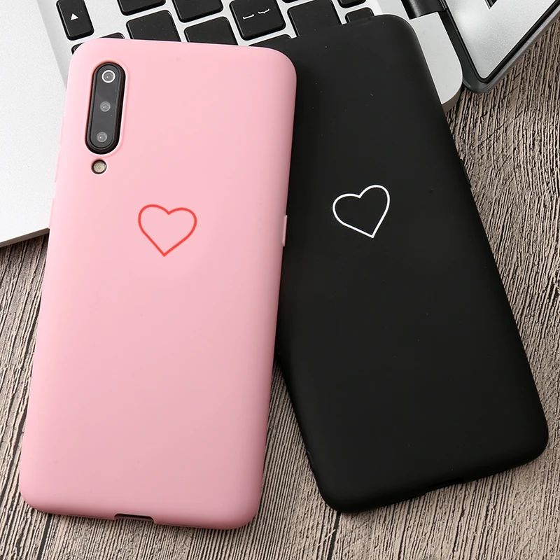 

Love Heart TPU Silicone Case Soft candy Cover For Huawei Honor 8X 7A pro Y5 lite Y6 Prime P smart Mate 20 P20 P10 P30 Lite pro