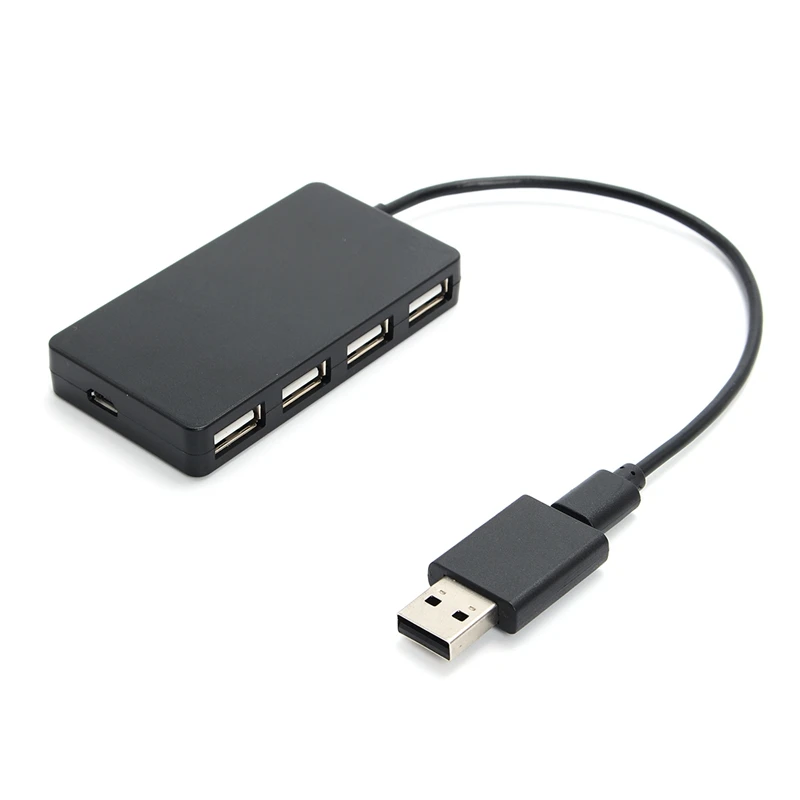 4 USB 2,0 к Micro USB OTG адаптер зарядного устройства Универсальное зарядное устройство для смартфонов U диск MP3 для Windows системы планшеты профессиональные