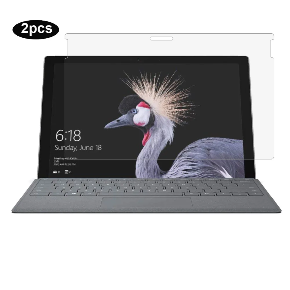Cartinoe Защитная пленка для экрана планшета microsoft Surface Pro 2017/Pro 4 12 3 &quot Hd кристально