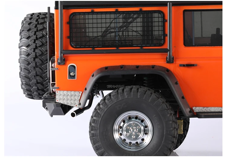 Metal plating exhaust pipe for TRAXXAS TRX-4 Land Rover Ford | Игрушки и хобби
