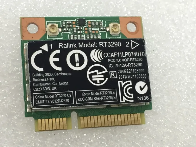 

SSEA для беспроводной карты Reaktek RT3290, полумини PCI-E, Wi-Fi, для HP 655 650 CQ58 M4 M6 4445S DV4 G4 G6 G7 SPS 690020-001