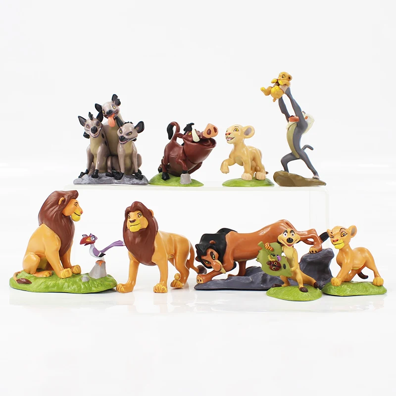 5-9 см Король Лев Simba ПВХ фигурка игрушка детский Рождественский подарок детские игрушки