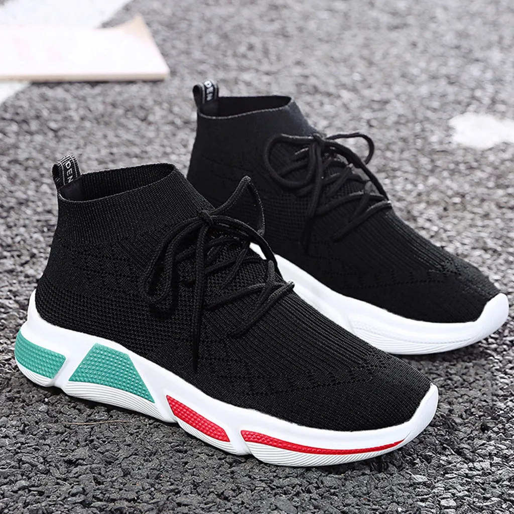 Модная женская повседневная обувь с мягкой подошвой дышащие женские кроссовки