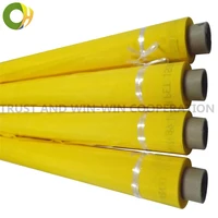 polyester mesh free shipping yellow 77t 55y 165cm 50mts