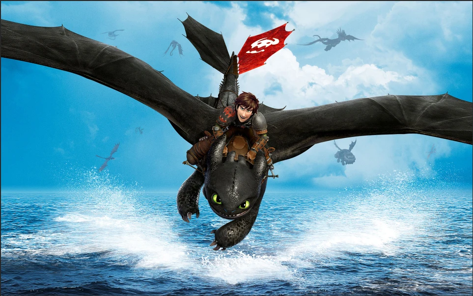 7x5 футов Как приручить дракона Hiccup Clouds Sea пользовательский фон для фотостудии